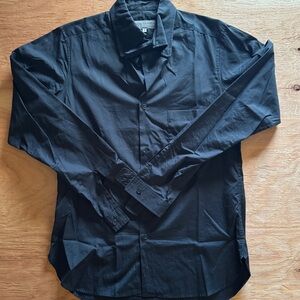 Men's Black Dress Shirt